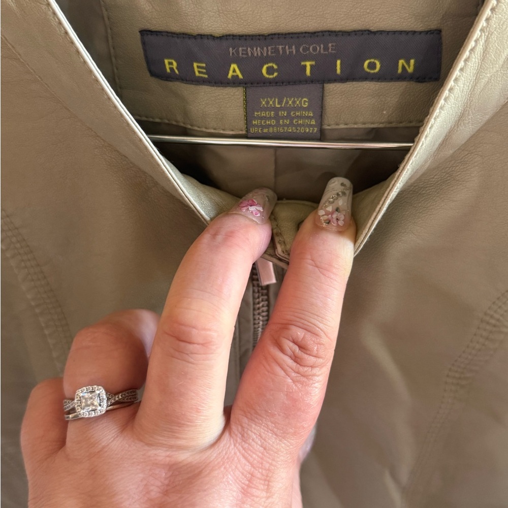 Kenneth Cole Reaction Tan Jacket